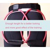 zalati Stretching Belt with Resistance Rope Workout Bands for Legs