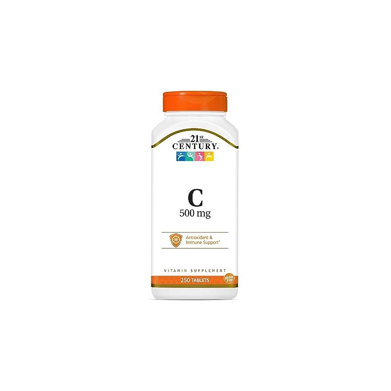 21st Century Vitamin C, 500 mg, 250 Tablets