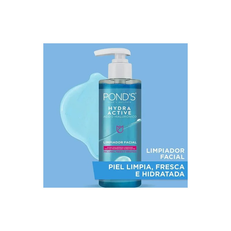 Limpiador Facial PONDS Ácido Hialurónico Vitaminas B3 200ml