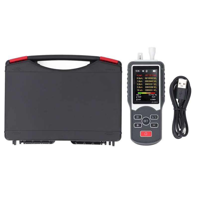 Air Quality Monitor Handheld Professional Pollution Meter Dust Particle Counter