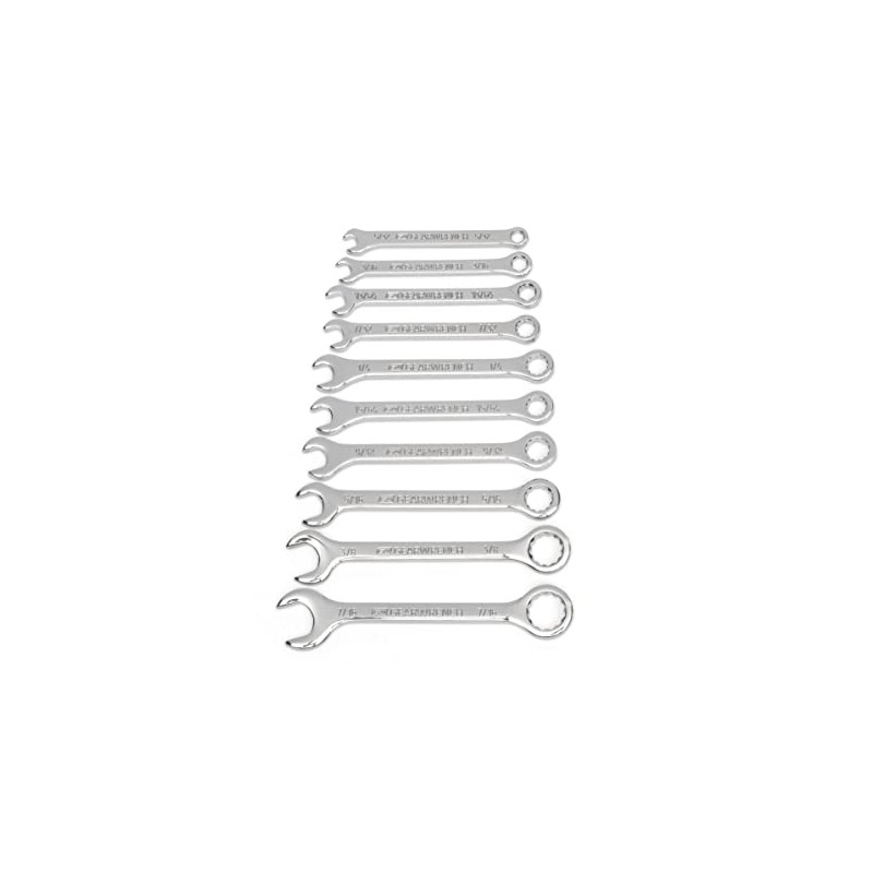 GEARWRENCH 86560 Juego de llaves combinadas de enano SAE de