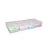 HAN Croco flashcard box, easy to learn vocabulary with 5-compartment
