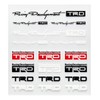 TRD/TOYOTA TRD Mini Sticker Set Model Number: 08231-SP182