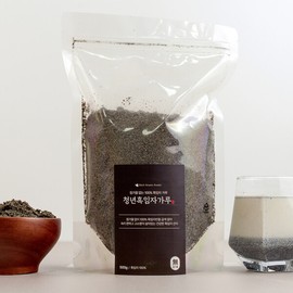 (현대Hmall)전라도 청년 청년선식 흑임자가루 300gx1팩 (Hyundai Hmall) Jeollado Youth Youths' Black Sesame Powder 300g x 1 Pack