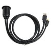 Type C 3.1 to USB 3.0 Flush Mount Cable with
