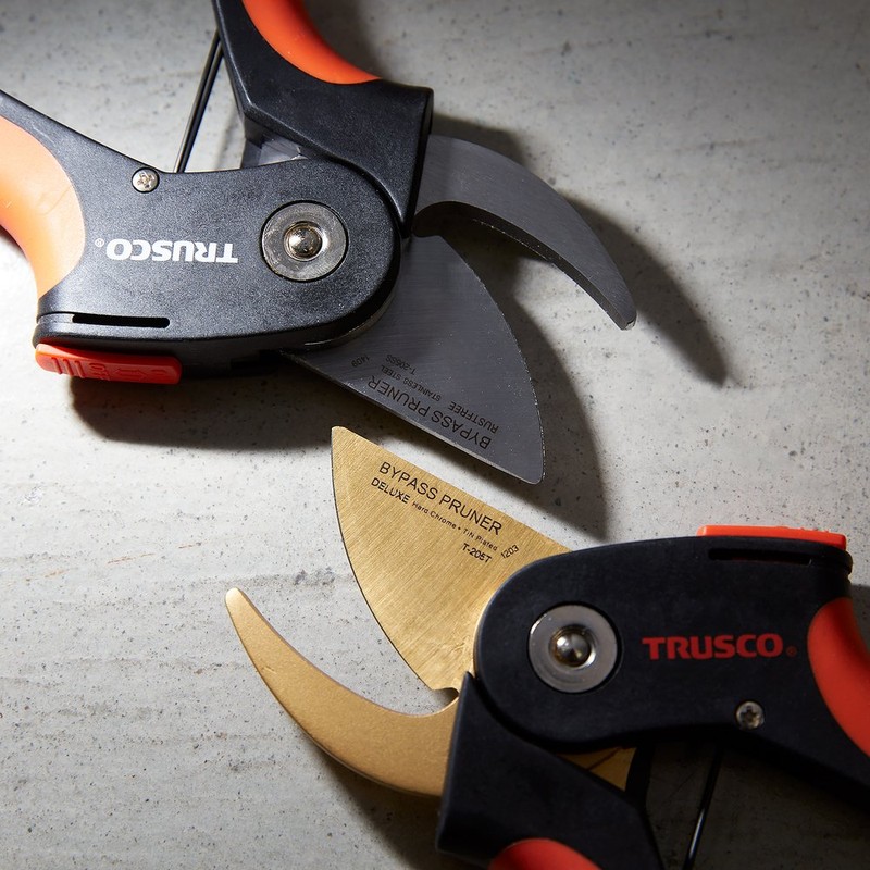 TRUSCO(トラスコ) 園芸ハサミ(チタンコーティング刃) T-205T