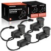 Frankberg 4 x Parking Sensors Front Rear Compatible with 3