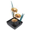 Tabletop Fountain LED Lights No Noise Compact Lightweight Classic Indoor