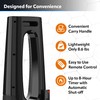 Lasko Oscillating Bladeless Ceramic Tower Space Heater for Home with