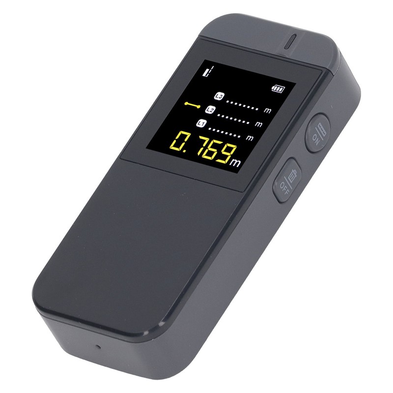 Smart Infrared Rangefinder LCD Screen Gravity Sensing Distance Measuring Device