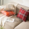 RKAAS HOME Pack of 4 Decorative Luxurious Tartan Check Square