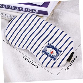 Healeved Cotton Linen Eye Mask Sleep Mask Blinders Patch for Eyes Men Women Boys and Girls Sleep Blindfold Gel Pack for Relaxation
