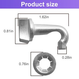 618107R Furnace Door Latch for Miller & Intertherm M1 Series Furnaces Replacememnt for Nordyne 618107R Furnace Door Pawl Latch