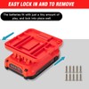 Battery Holder for Craftsman V20 20V Battery Wall Mount Battery
