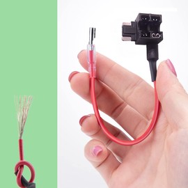 DanYun 6pcs Flat Low Profile Fuse Holder Flat Fuse Holder Fuse Holder Power Removal Fuse Small Blade Fuse Holder 8pcs Low Profile Fuse (1 each 3A/5A/7.5A/10A/15A/20A/25A/30A),1pcs Fuse Removal