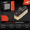 A-Premium Juego de 2 Filtros de Aire de Motor