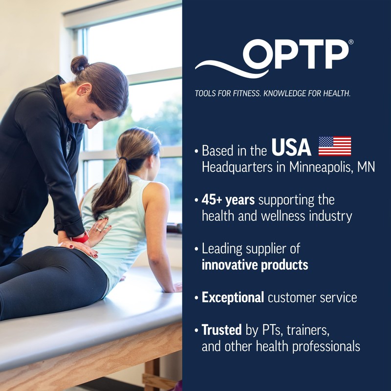 OPTP Personal Wedge - Foam Positioning Block for Post Surgery,