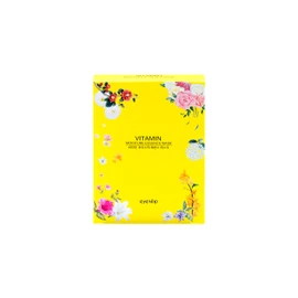 eyenlip Vitamin Moisturizing Essence Mask 25ml x 10pcs Moisturizing Dullness Care Whitening Toning Up Niacinamide Korean Cosmetics Skin Care Moisture Essence Mask x 10ea #Vitamin