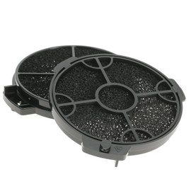 2 x Cooker Hood Carbon Filter Round Vent Extractor Filters Compatible with Designair Cookers