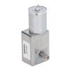 25kg.cm DC Gear Speed Reduction Motor Double Shafts Self Locking