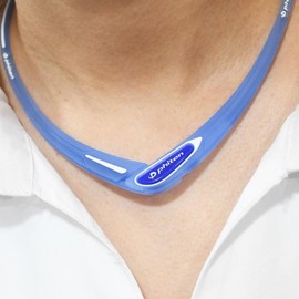 Phiten Women's Cross Necklace, 43cm Women's Clear Orange 43cm