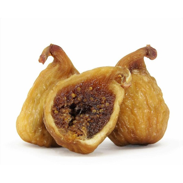 Dried Califonia White Figs by It's Delish, 5 lbs Bulk