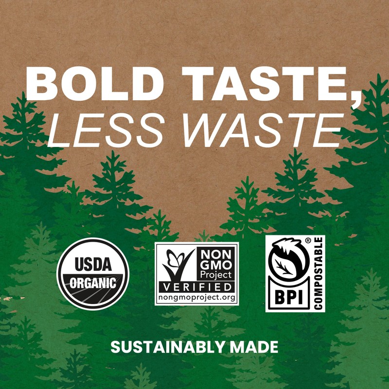 Vermont Coffee Company, Organic Medium Roast Coffee, K-Cup Single-Serve Compostable