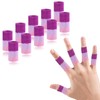 EDNYZAKRN 10Pcs Finger Compression Sleeves Support, Finger Sleeve Protectors Cots
