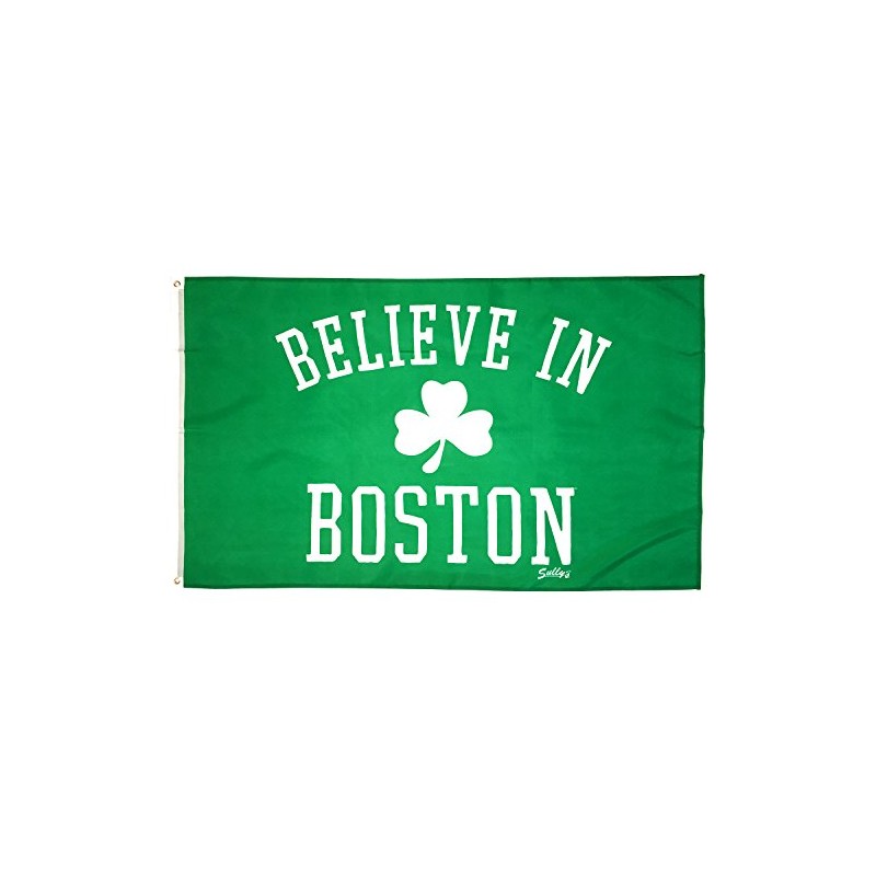 Sully's Brand Believe in Boston (Classic Shamrock) Banner/Flag