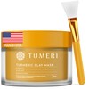 TUMERI Turmeric Vitamin C Clay Mask for Dark Spots –