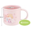 Skater KE4AAG-A Antibacterial Cup, Fluffy Neckoro, 7.8 fl oz (200
