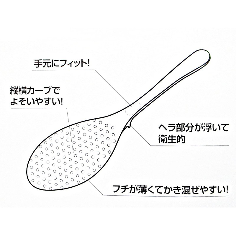 Antibacterial rice scoop rice rice