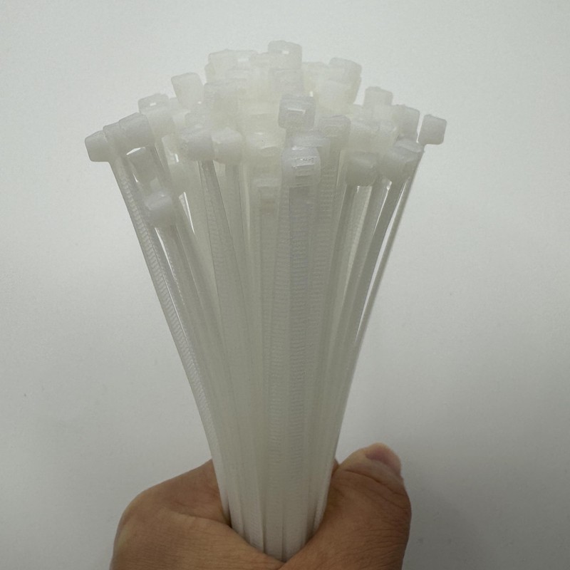 Aventurine White Cable Ties, 300mm x 3.6mm, Pack of 100,