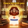 Caaaat Jesus Night Light for Kids, BPA-Free Silicone, 30-Min Timer