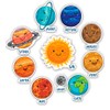 Solar Cute Sun and Planets Set - 14" Vinyl Stickers