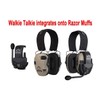 Walker's Razor Slim Electronic Hearing Protection ULTIMATE RANGE BUNDLE, Dark