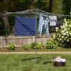 Household Essentials 17130-1 Rotary Outdoor Umbrella Drying Rack | Aluminum