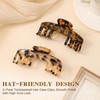 2 Pcs Large Hat Hair Clips, Trucker Hat Claw Clips