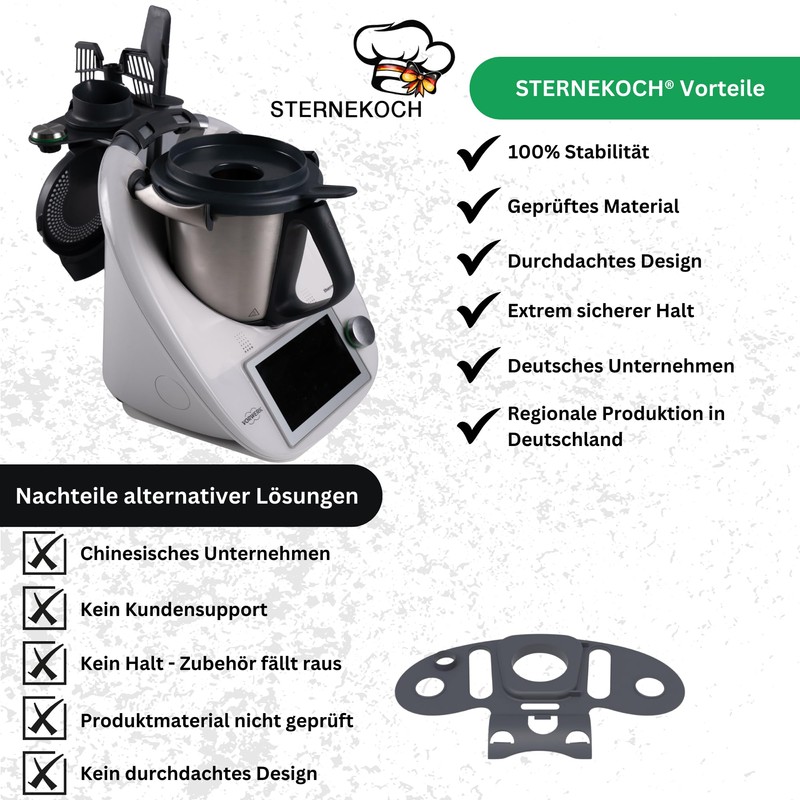STERNEKOCH® Holder for Thermomix Accessories - [The Original] - Made
