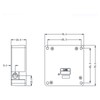 Cabinet Lock Invisible Design Versatile Safe Reliable NFC Locks for