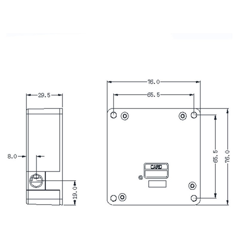 Cabinet Lock Invisible Design Versatile Safe Reliable NFC Locks for