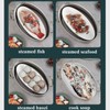 Stainless Steel Fish Steamer Set Large Steamer Pot for Steaming