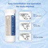 GE 3P suitable for GE xwf refrigerator water filter shipped