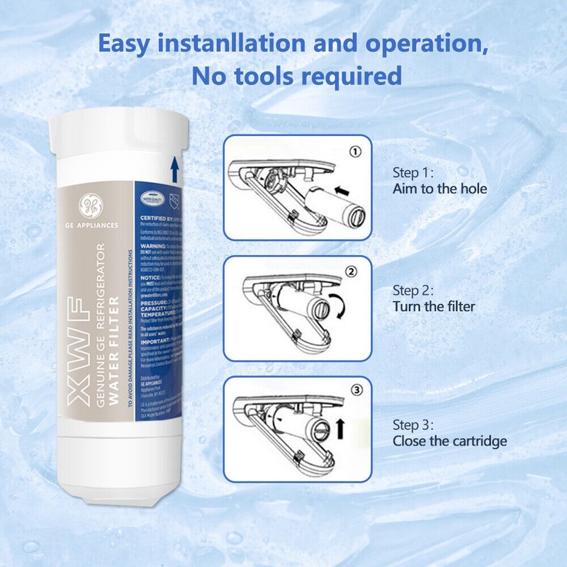 GE 3P suitable for GE xwf refrigerator water filter shipped