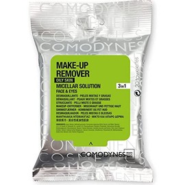 Comodynes Make Up Remover Towels for Face and Eyes, Burdock (Combination and OiIy Skin) - 20 ea