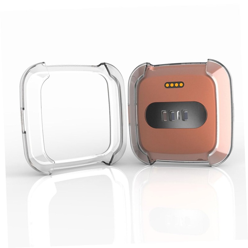 TEHAUX 2pcs Anti-Scratch Cover Plating Protective Case Smartwatch Cases Protector