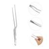 ULTECHNOVO 2pcs Baking Decorating Tweezer Stainless Steel Cooking Tweezers for