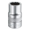 sourcing map 1/2" Drive by 13mm 12-Point Shallow Socket 38mm