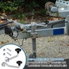 Yaocom 2 Set Trailer Jack Handles Replacement Crank Accessories Fits