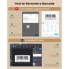 Phomemo M110 Portable Wireless Thermal Label Printer, Bluetooth Label Maker